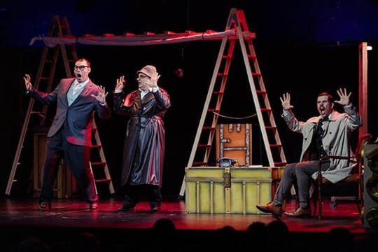 39 ESCALONES, UNA COMEDIA DE MUERTE